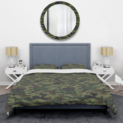 Abstract Duvet Cover Set - Microfiber Polyester