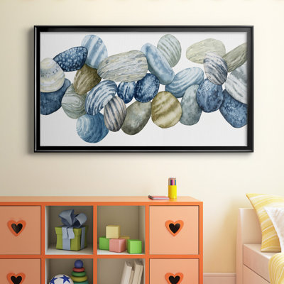 Found Pebbles III - Peinture encadrée