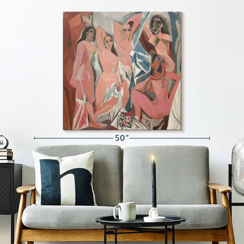 Avery Les Demoiselles D'Avignon, 33" H x 33" W