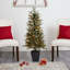 Sapin de noël artificiel vert 4,5 pi