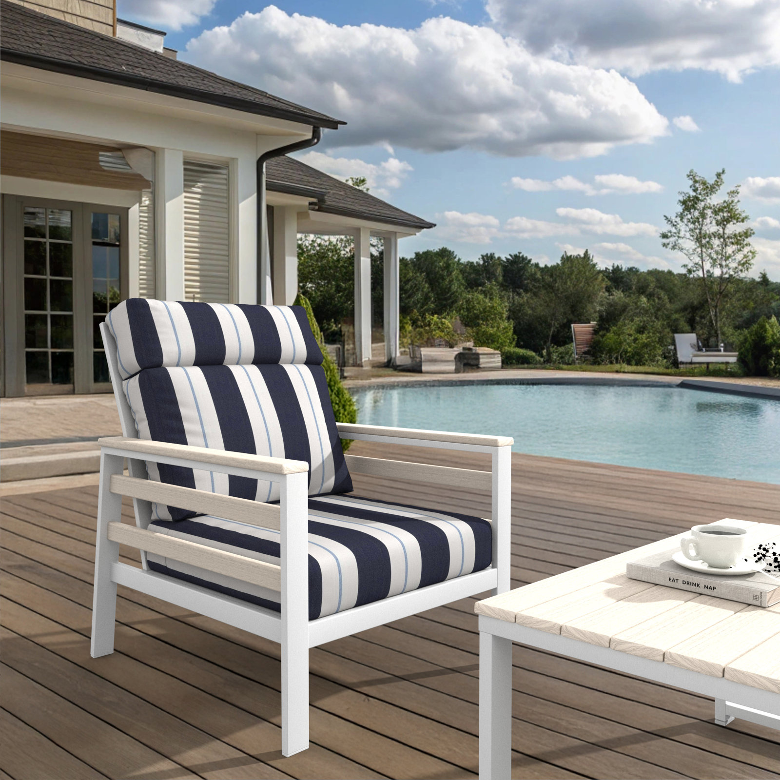 Townsend Sunbrella® Patio Lounge Chair