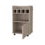 Chariot-bar 1 porte polyvalent avec attrait élégant et fonctionnalité pratique-114225247