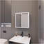 Armoire à pharmacie blanche avec miroir inclus et 1 porte-689007204