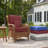 Outdoor Chair Cushions 24 x 24  x 6  Inch, Outdoor Replacement Cushion Set of 4, Back & Seat Patio Cushions for Outdoor Furniture,  Weather Resistant Patio Chair Cushions with Removable Cover and Straps, Red-323939679