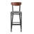 Everlena Commercial Metal Barstool with Wood Seat and Boomerang Back-1813065948-1813065949