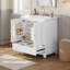 Meuble-lavabo 30 po avec lavabo en céramique-867299360
