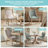 Bedford Elmcrest Light Blue Upholstered Dining Chair with Nailhead Trim-118758568