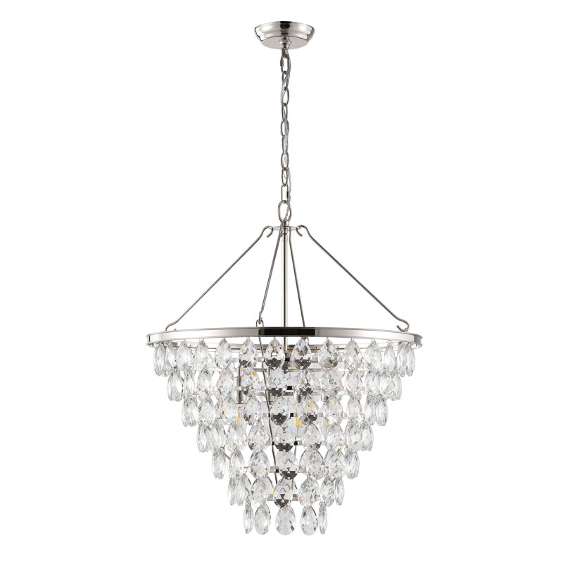 Charquita 4 - Light Dimmable Tiered Chandelier