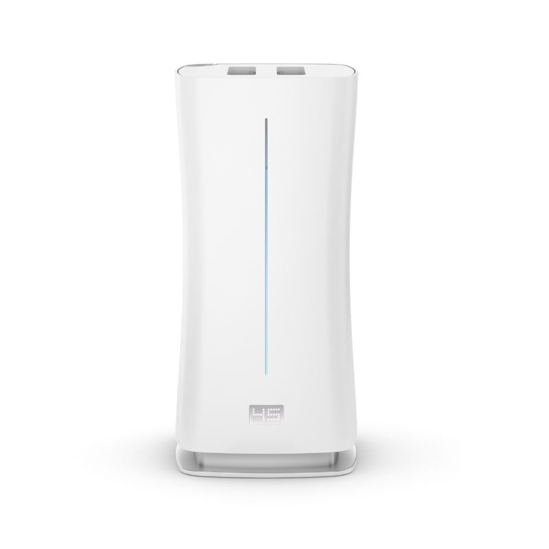 Stadler Form Stadler 1.6 Gallons Dual Mist Ultrasonic Tower Humidifier with Adjustable Humidistat for 860 Cubic Feet, White