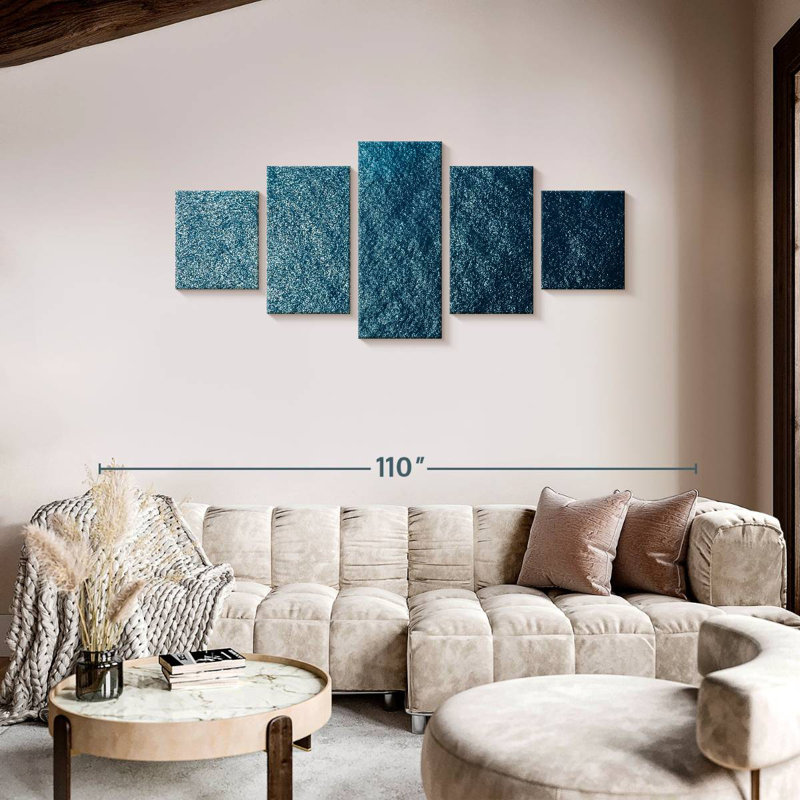 Surface de la mer, H 36 po x l 80 po