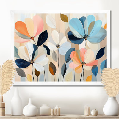 Mulloy II - Art mural sur toile florale