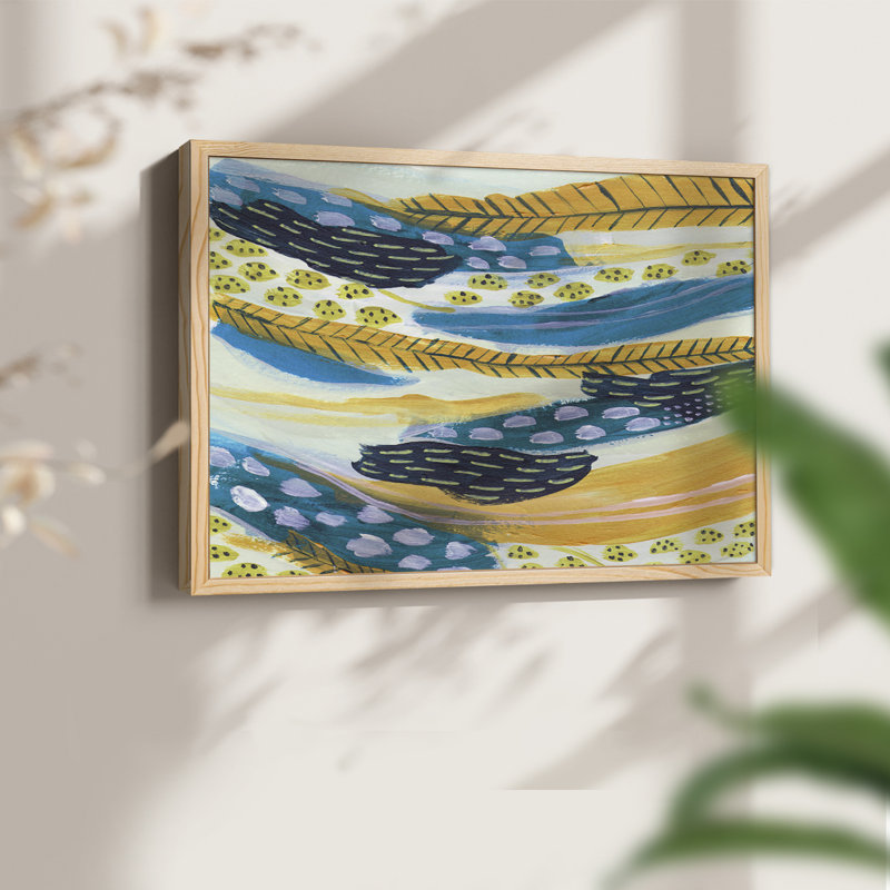Feathery III -Framed Print - Restickable