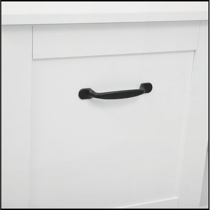 Banc de vestibule 5-en-1 avec portemanteau, Blanc
