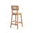 Versailles Industry Chic Cane Back Ash Wood Counter Stool in Natural-67946922