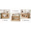 Console 59 po avec rangement en bois