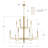 Yanibel 15-Light 2-Tier Minimalist Candlestick Chandelier-582810826