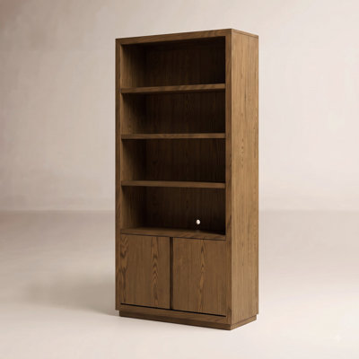 Chris 36" Oak Bookcase