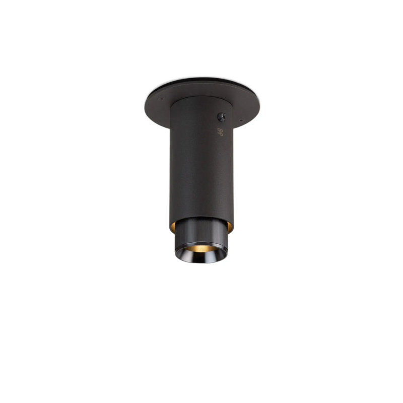 Polycarbonate Flush Mount, Gun Metal, Graphite