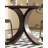 North American Modern Simple Style Solid Black Walnut Dining Table-111031799