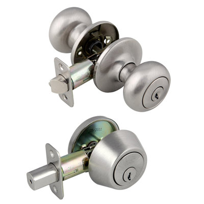 Complete Cambridge Entry Knob Set with Deadbolt