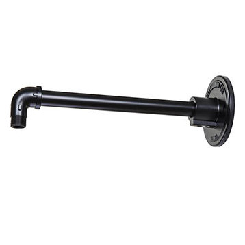 Tige d’extension du cou de l’oie Ingrassia, Noir satiné aluminium