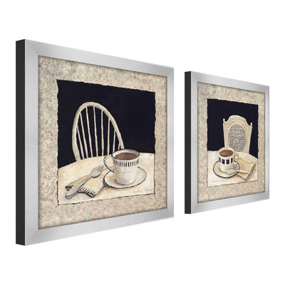 " Stay For Coffee " 2 - Pieces