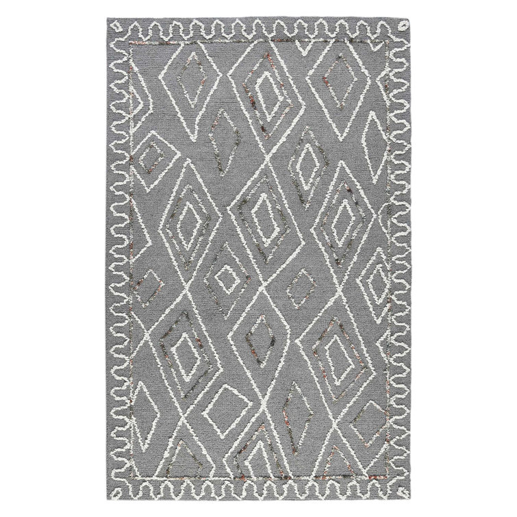 Wool Geometric Indoor Rug