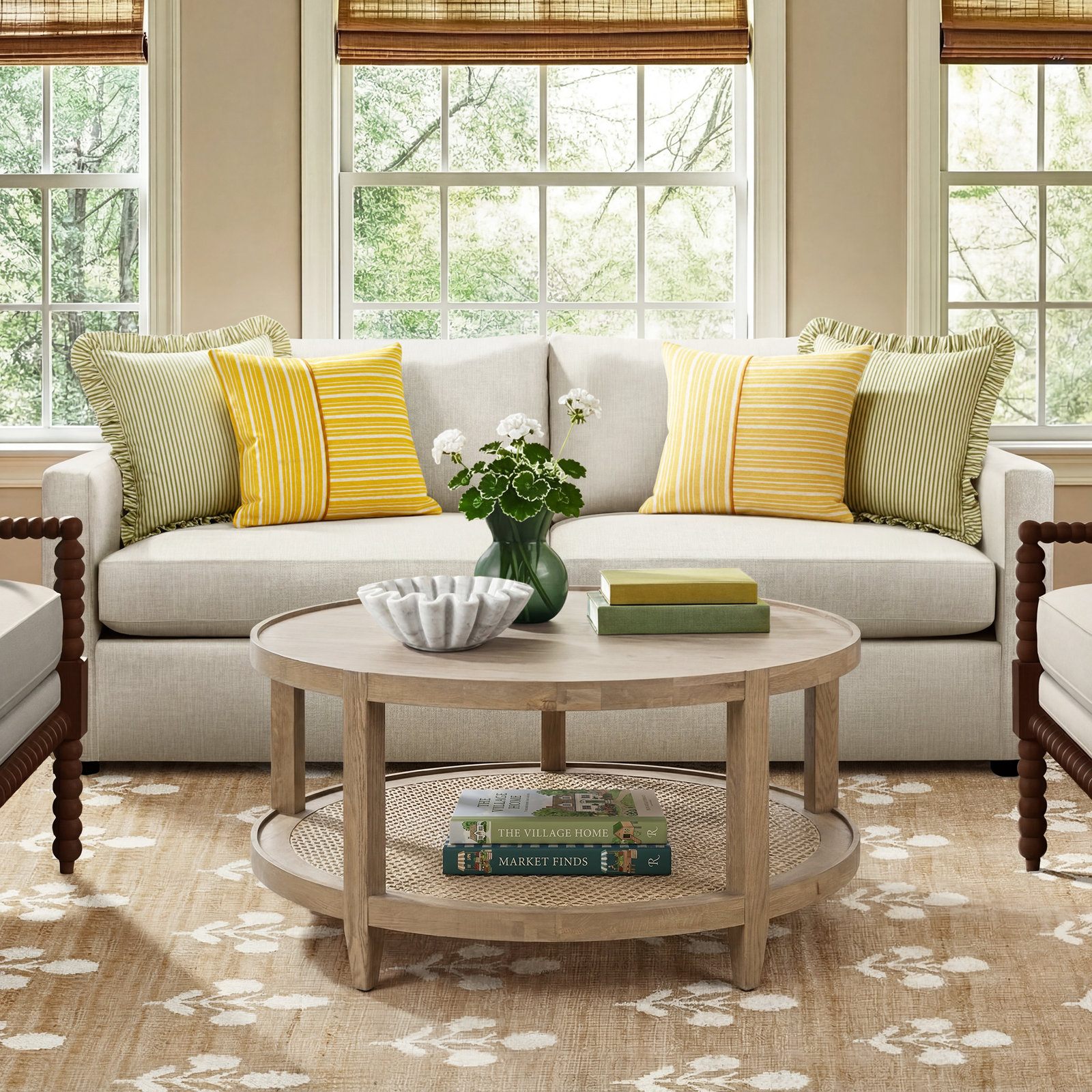 Devin Solid Wood Single Coffee Table