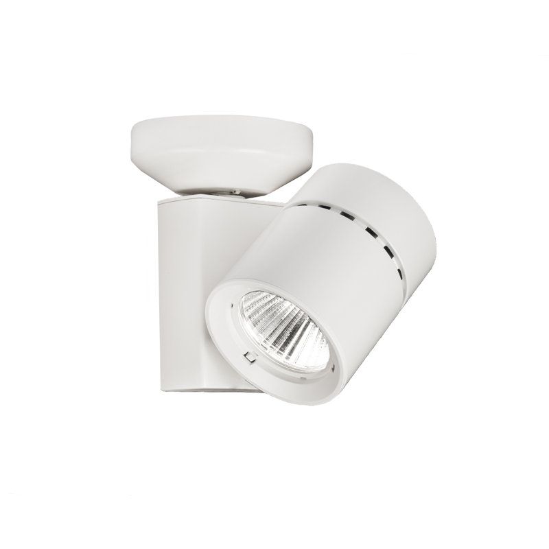 Exterminator II 1 - Light LED Spotlight, Flood - 55 Degree Beam, 2700K 85 CRI, Black