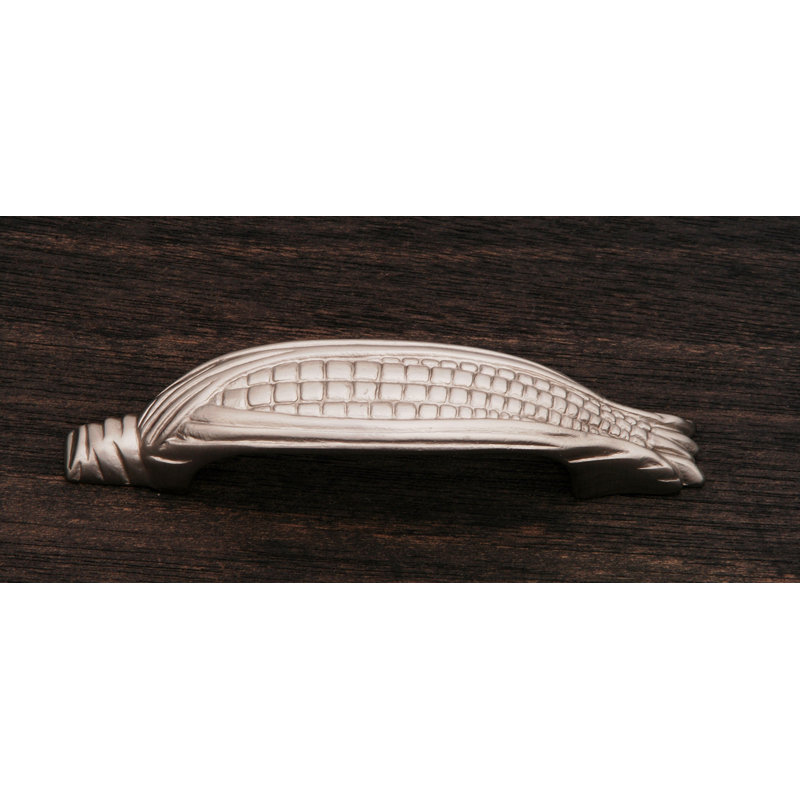 Poignée arche 3 po Corn Series CP, Nickel satiné