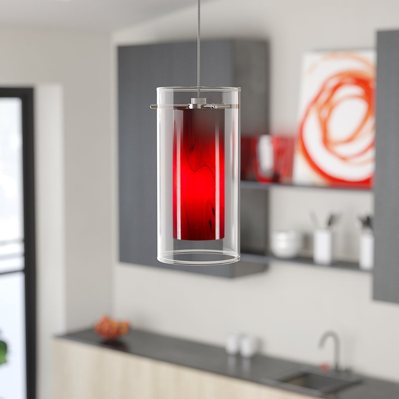 Chambless 1 - Light Single Pendant, Brushed Steel
