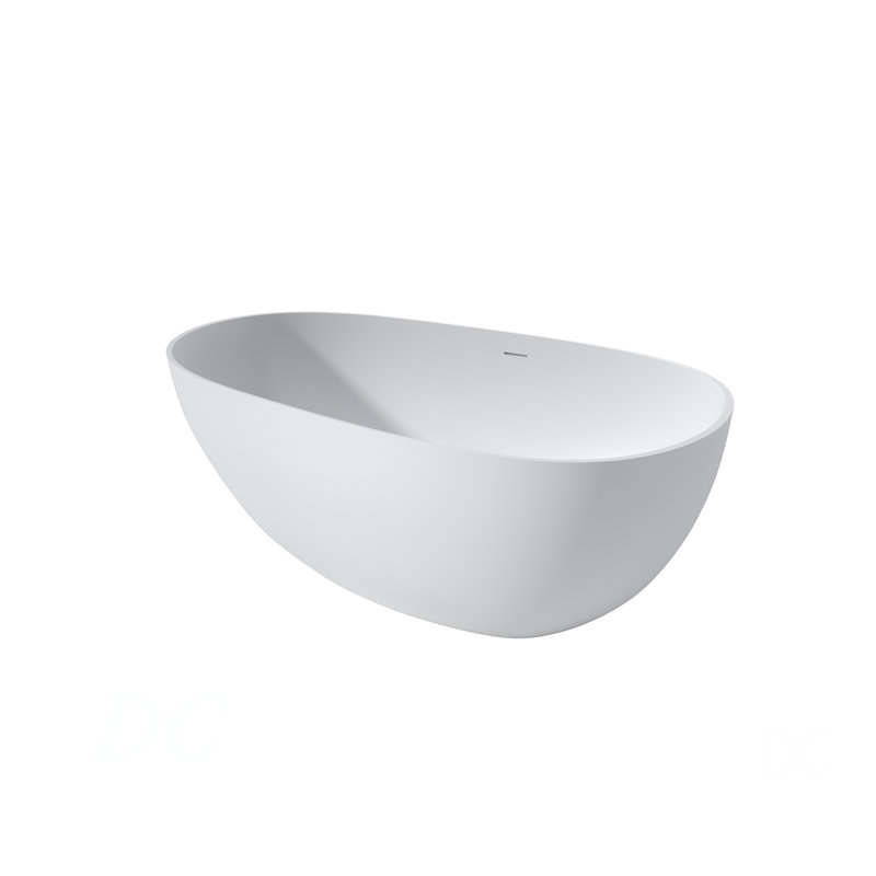 Baignoire profonde 59 "à surface solide de qualité supérieure 59"