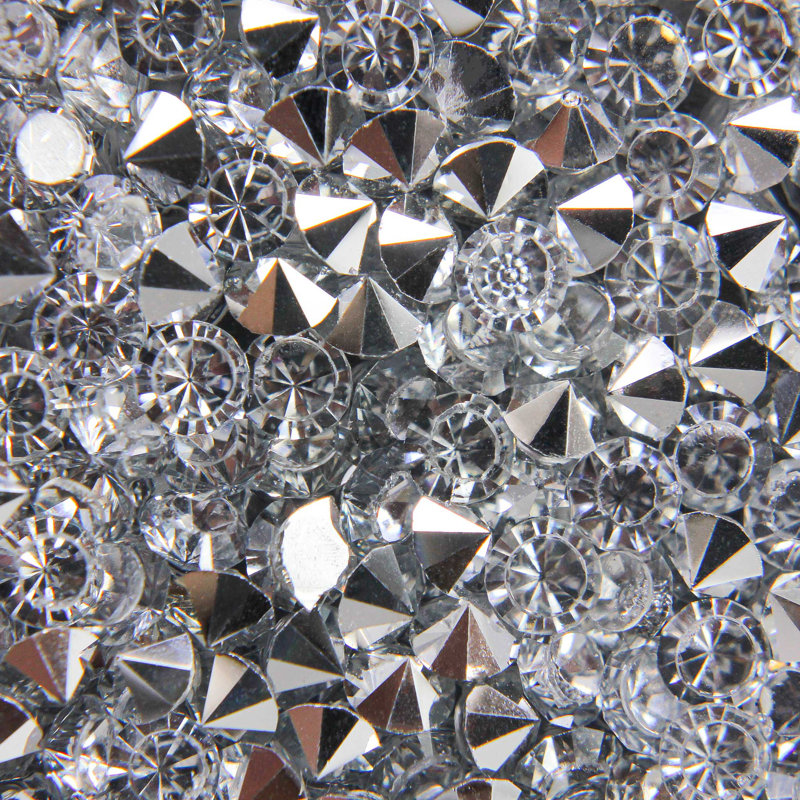 Sparkles Home | Napperon Rhinestone Antidérapant | Facile à nettoyer | Tapis décoratif pour animaux, Argent