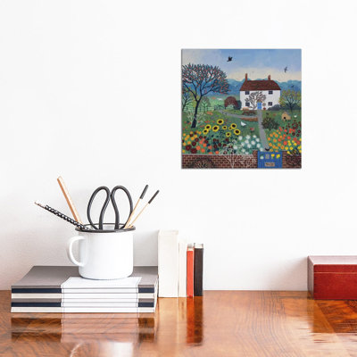 Apple Tree Cottage 1 Piece Wrapped Canvas Painting