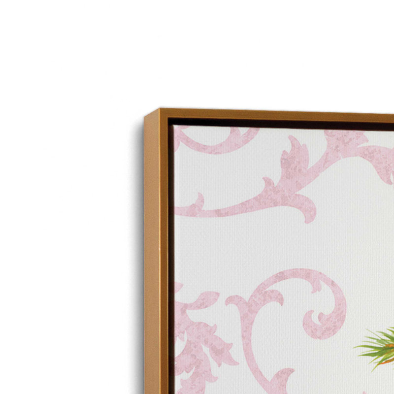Impression sur toile «Razzle Dazzle Ornament I» par Annie Lapoint, H 37,5 po x l 37,5 po, Doré
