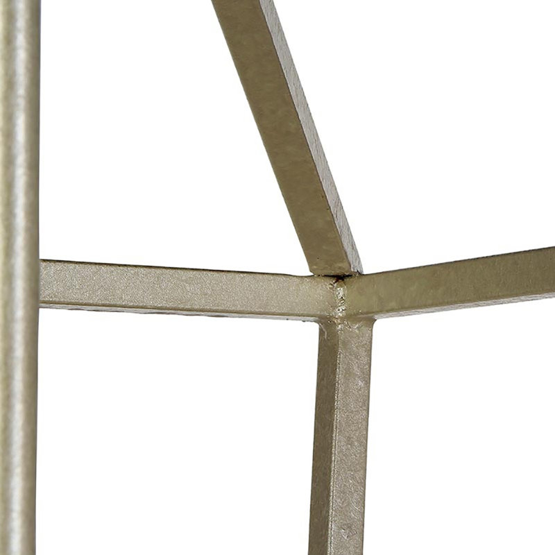 Vegas 6 - Light Lantern Geometric Chandelier, Oyster White