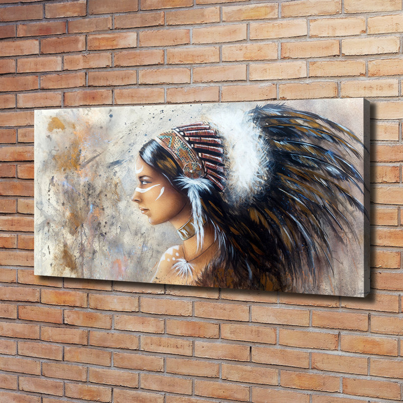 Indian - Wrapped Canvas Print