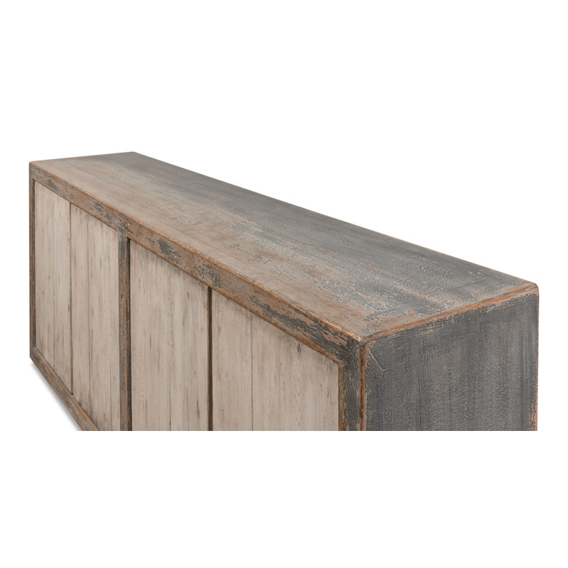 Monango 90'' W Solid Wood Sideboard
