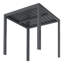 Albo Square Outdoor Dining Table , 75cm cm W 75cm cm D