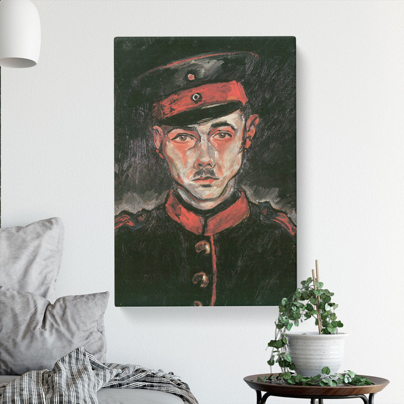 Self-Portrait Vol.2 by Walter Gramatte - Wrapped Canvas Painting, 76cm H x 50cm W x 3cm D