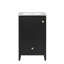 Meuble-lavabo de 20 po avec lavabo-710401880