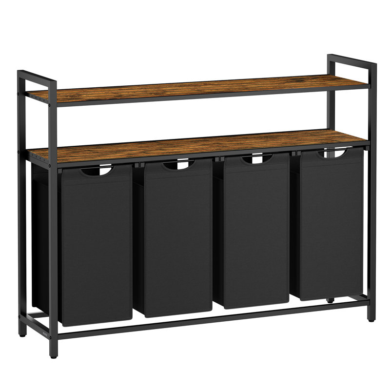Metal Laundry Basket with Handles