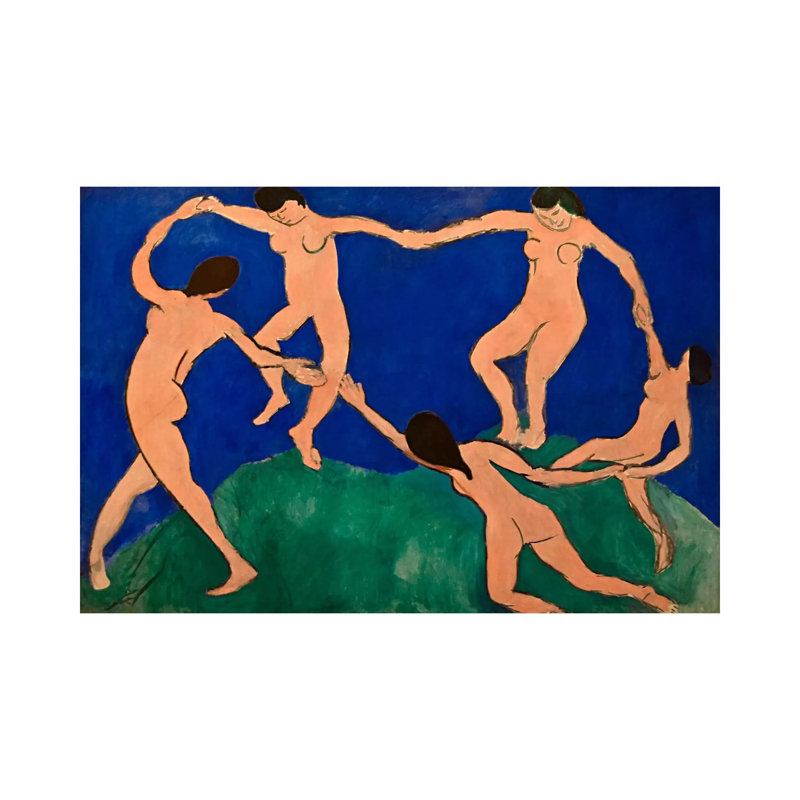 The Dance I by Henri Matisse - Wrapped Canvas Painting, 66.04 cm H x 45.72 cm W x 3.175 cm D