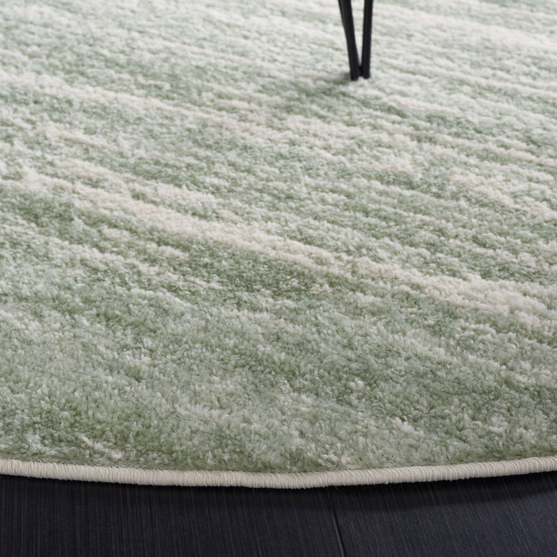 Tapis de performance abstraite Arrietty, Rond 6 pi