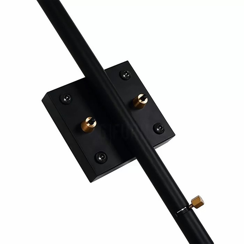 Adelone Two Arms Rotating Swing Arm Sconce Wall Sconce Lamp, 28x20x62