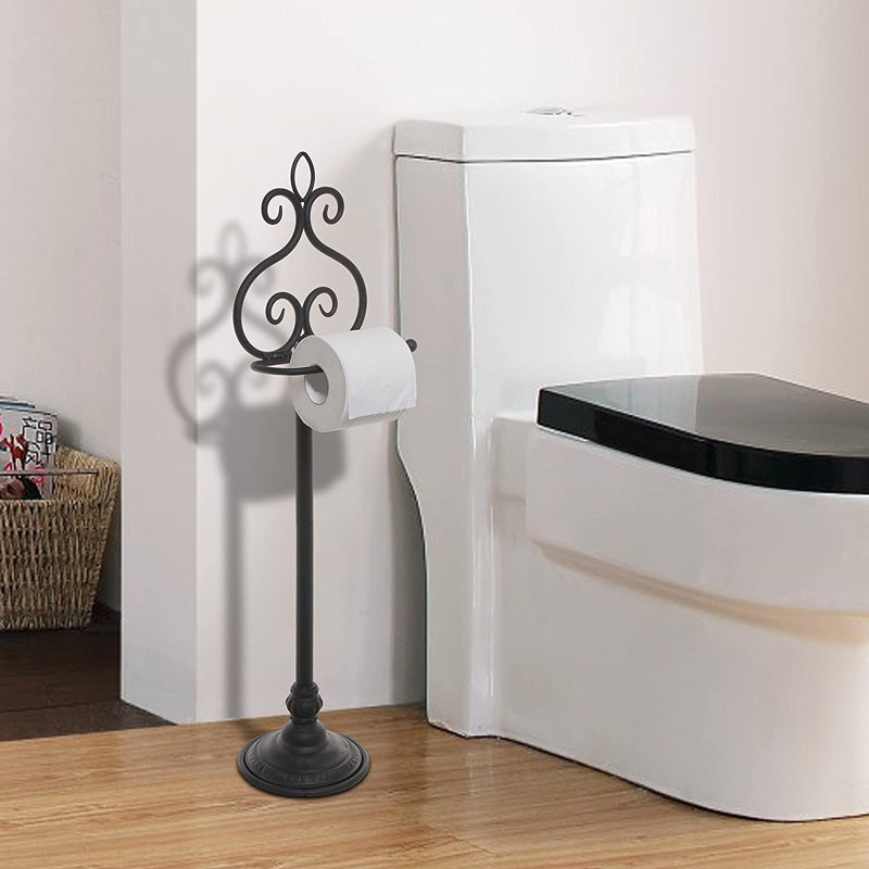 Freestanding Toilet Roll Holder