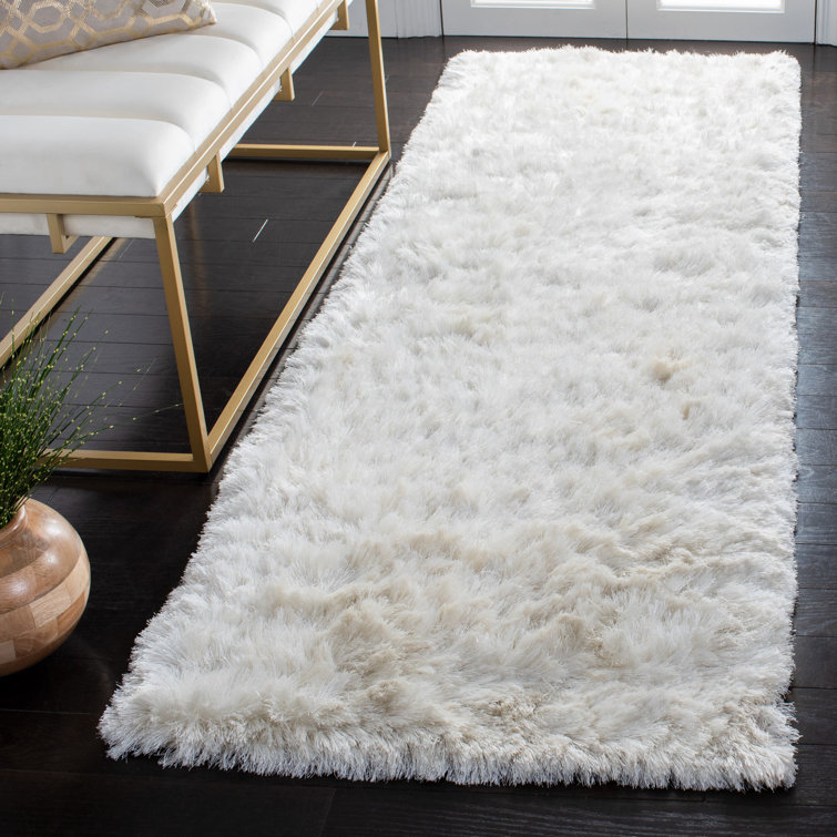 Morrell Shag Hand Tufted Performance Solid Color Rug