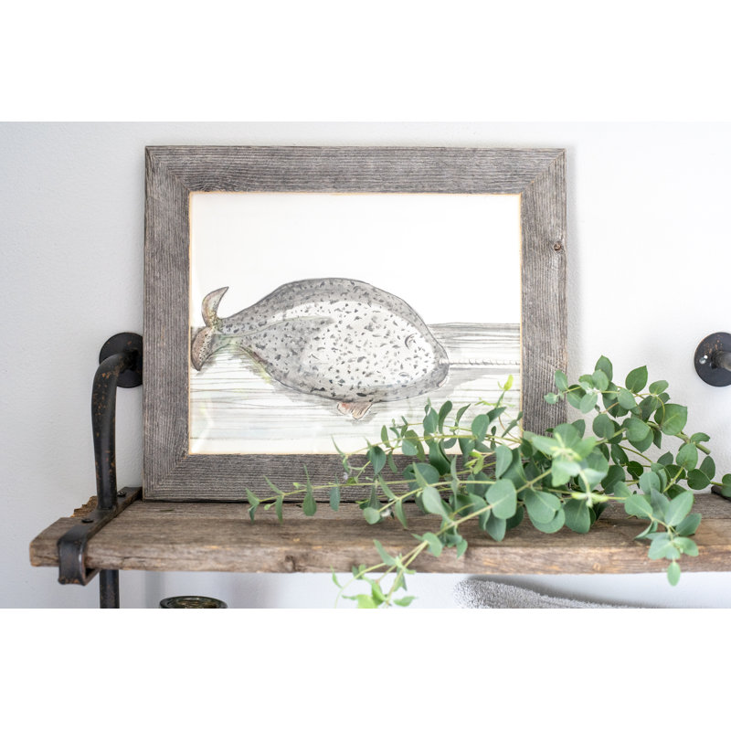 Cadre photo Loyce, Gris, 14 po x 18 po
