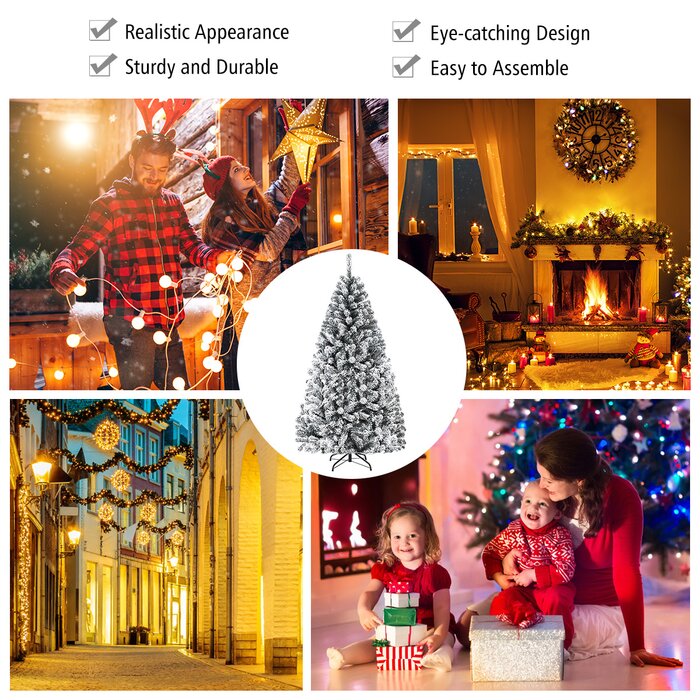 The Holiday Aisle® 9' Pine Christmas Tree & Reviews | Wayfair