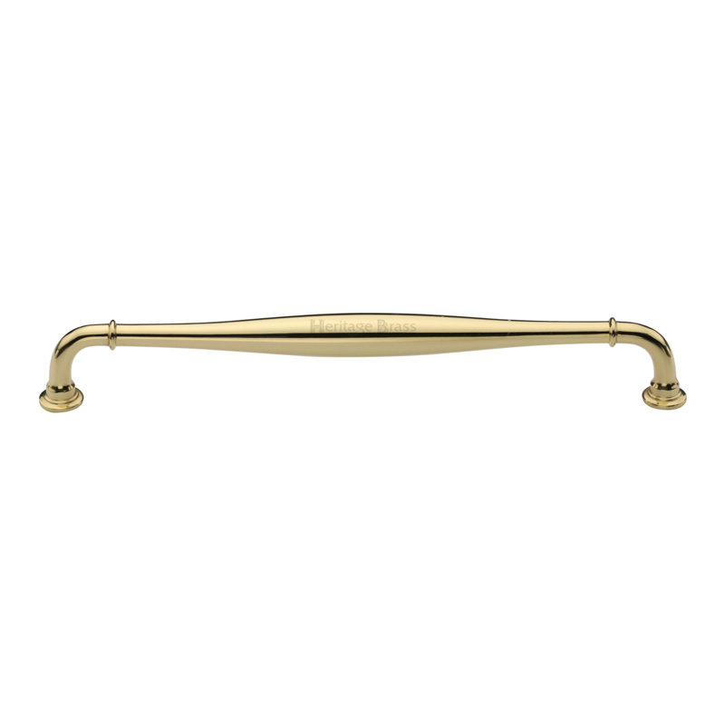 Heritage Brass Heritage Cabinet Pull Henley Traditional Design, 222cm L x 19cm W, Polished Brass